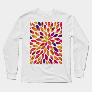 Watercolor brush strokes - multicolor Long Sleeve T-Shirt